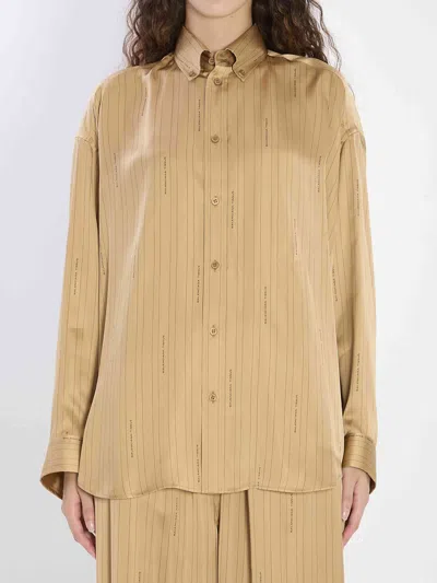 BALENCIAGA BALENCIAGA WOMEN SATIN SHIRT