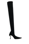 Balenciaga Hourglass Stretch-knit Over-the-knee Boots In Multicolor