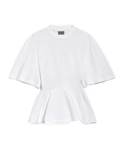 Balenciaga Cotton Shaped T-shirt In Multi