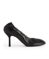 Balenciaga Shibuya 80 Pumps In Shiny Soft Leather Shoes In Black