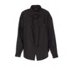 Balenciaga Long Sleeve Collared Neck Shirt With Front Pocket