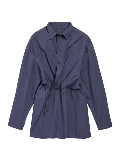 BALENCIAGA WOMEN'S SHIRT MINI DRESS