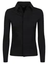 Balenciaga Women Shirt With Logo In Black