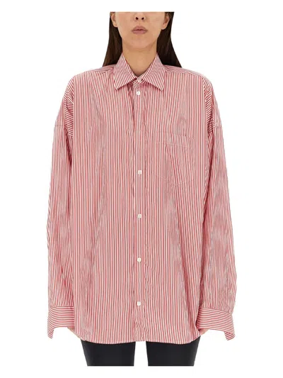 BALENCIAGA WOMEN'S SHIRT WITH LOGO