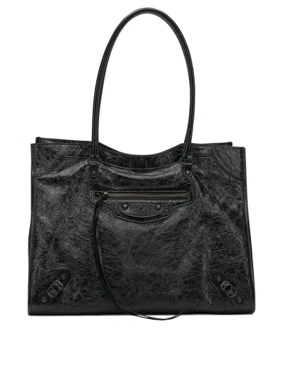 Balenciaga Women Shoulder Bags In Black