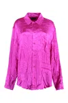 BALENCIAGA WOMEN'S SILK SHIRT