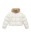 Balenciaga Women's Ski Puffer In Chalky White In White