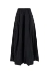 Balenciaga Elastic-waistband Pleated Skirt