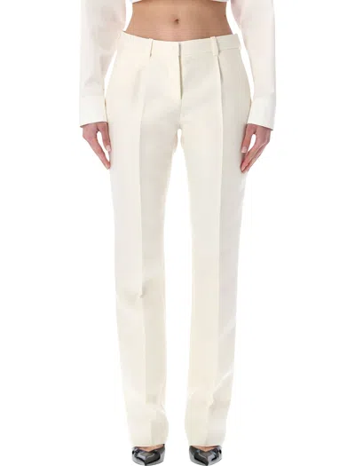 Balenciaga Women Slim Tailored Pants In Animal Print