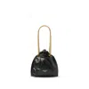 Balenciaga Small Leather Tote Bag With Chain-link Strap In Black
