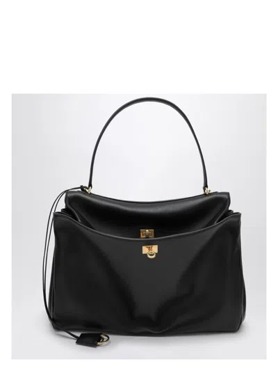 BALENCIAGA WOMEN'S SMOOTH CALFSKIN LARGE RODEO BAG