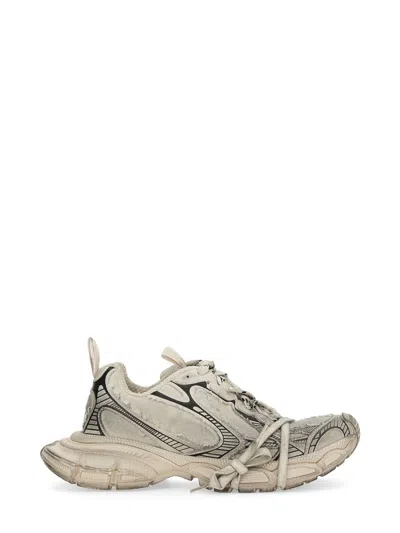 Balenciaga Multicolor Mesh And Rubber 3xl Sneakers In Gray