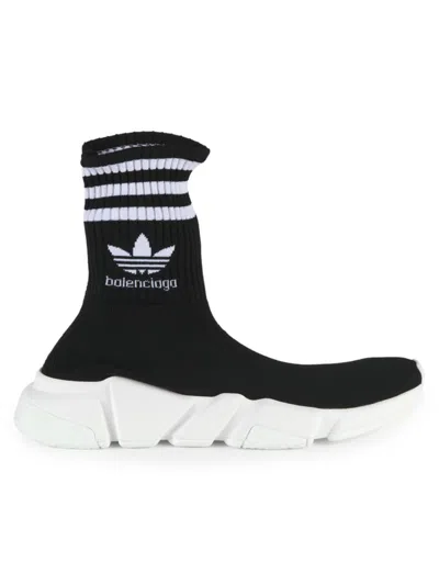 BALENCIAGA WOMEN'S SPEED LOGO HIGH TOP SOCK SNEAKERS