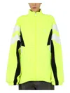 Balenciaga Sporty B Cosy Tracksuit Jacket In Yellow