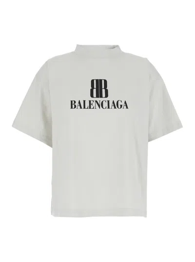 Balenciaga Women S/s Cropped T-shirt