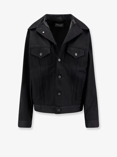 BALENCIAGA BALENCIAGA WOMEN STANDING DENIM JACKET