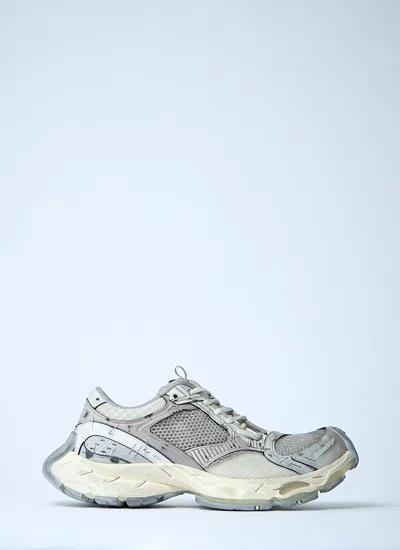 Balenciaga Women Stapler Sneakers In Gray