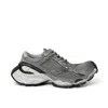 Balenciaga Gray & Silver Stapler Sneakers In Grey/silver/black/white