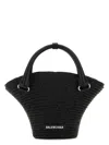 Balenciaga Women's Straw Mini Beach Handbag