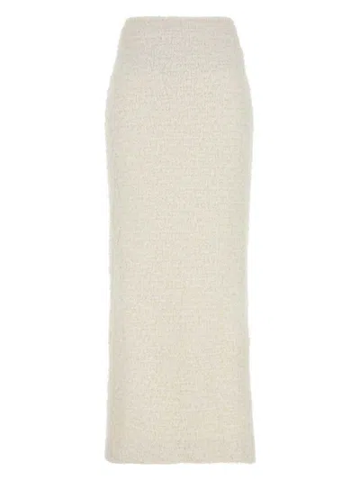 BALENCIAGA WOMEN'S STRETCH BOUCLÃ£Â¨ SKIRT
