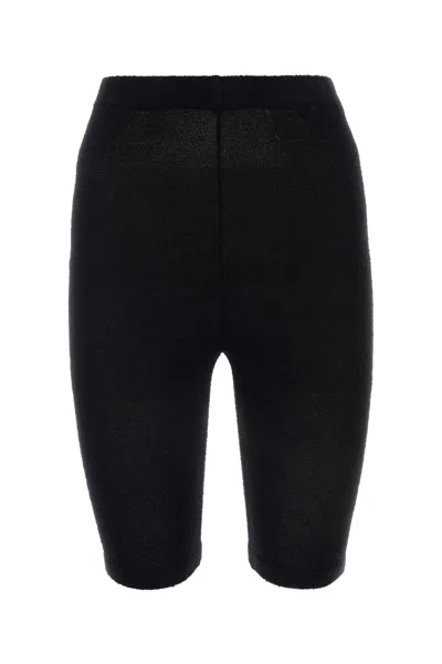 Balenciaga Women's Stretch Terry Leggings In Black