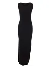 Balenciaga Stretch Viscose Long Dress