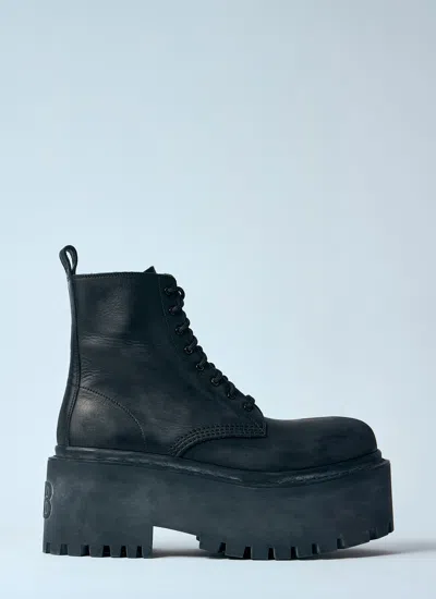 Balenciaga Women Strike Platform Boots