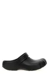 Balenciaga Sunday Molded Flat Shoes Black In Black