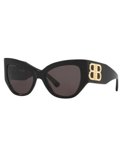 Balenciaga Women's Sunglasses, Bb0322s In Black