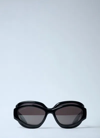 BALENCIAGA BALENCIAGA WOMEN SUPERBUSY ROUND SUNGLASSES