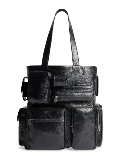 Balenciaga Women's Superbusy Tote Bag In Metallic