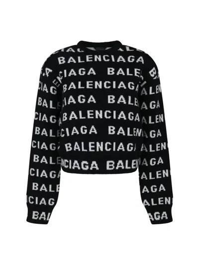 Balenciaga Women Sweater In Multicolor