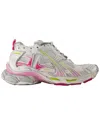 Balenciaga Runner Gradient Mesh Polyurethane Sneakers In Multi