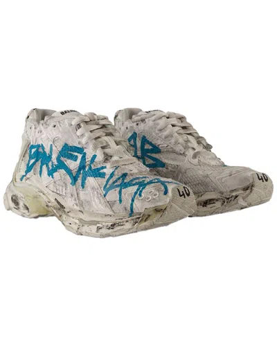 Balenciaga Runner Sneakers In White