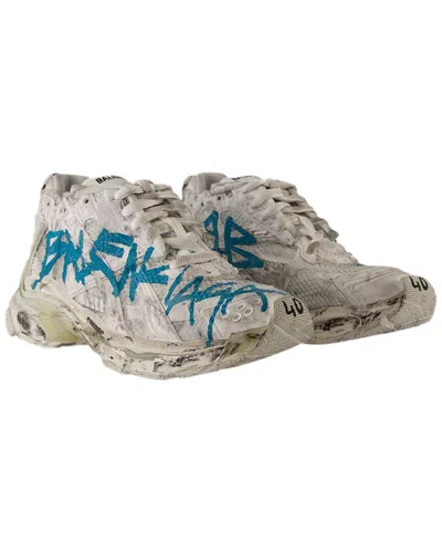 Balenciaga Runner Sneakers In White