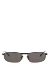 Balenciaga Tag 3.0 Rectangle Sunglasses In Black