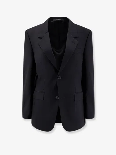 Balenciaga Standard Single-breasted Tailored Blazer In Black