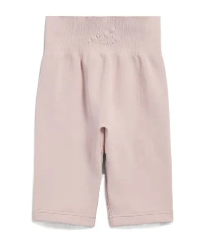 Balenciaga Women's Techwear Seamless Cycling Shorts In Nude In Pink