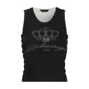 Balenciaga Rhinestone Embellished Top In Multicolor
