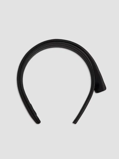 Balenciaga Women's Toque Thin Headband In Black