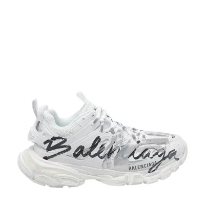 Balenciaga Women Track Sneakers In White