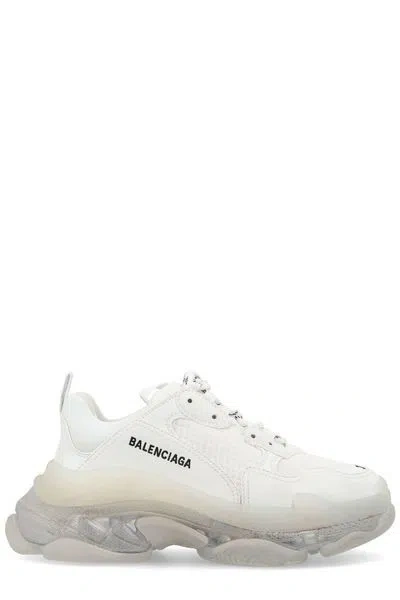 BALENCIAGA WOMEN'S TRIPLE S CLEARSOLE SNEAKERS