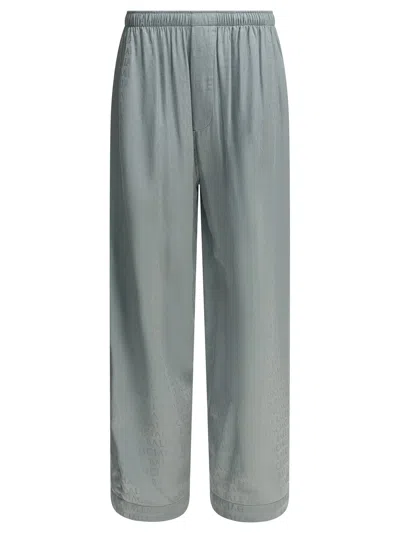 Balenciaga Trousers Elastic Waistband And Back Pocket In Gray