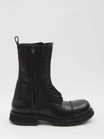 BALENCIAGA BALENCIAGA WOMEN TRUCK LACE-UP BOOTS