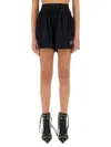 Balenciaga Women Under Armour® Running Shorts In Black
