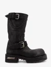 Balenciaga Woman Black Boots In Black