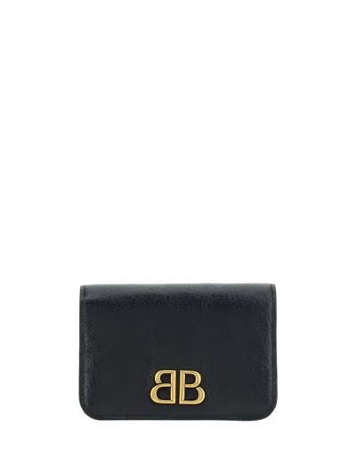 Balenciaga Women Wallet In Black