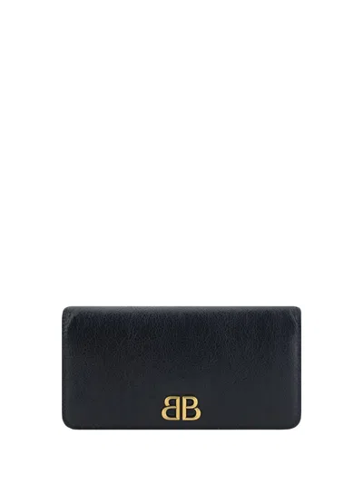 Balenciaga Women Wallet In Black
