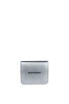 Balenciaga Women Wallet Cash Mini In Silver