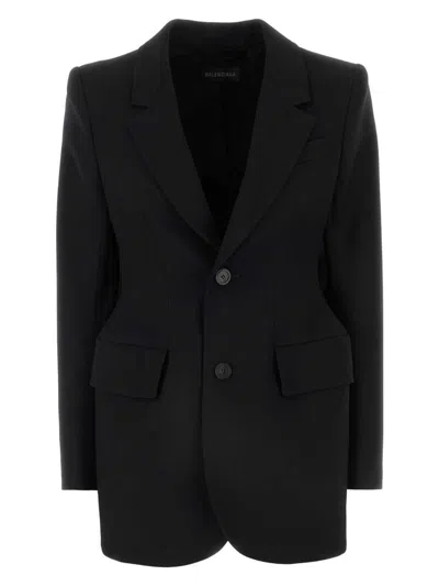 BALENCIAGA WOMEN'S WOOL BLAZER